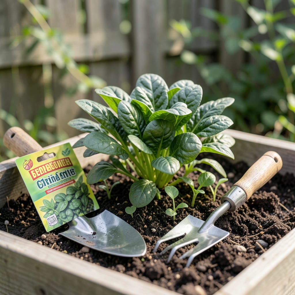 when to plant spinach in ohio example with annotations