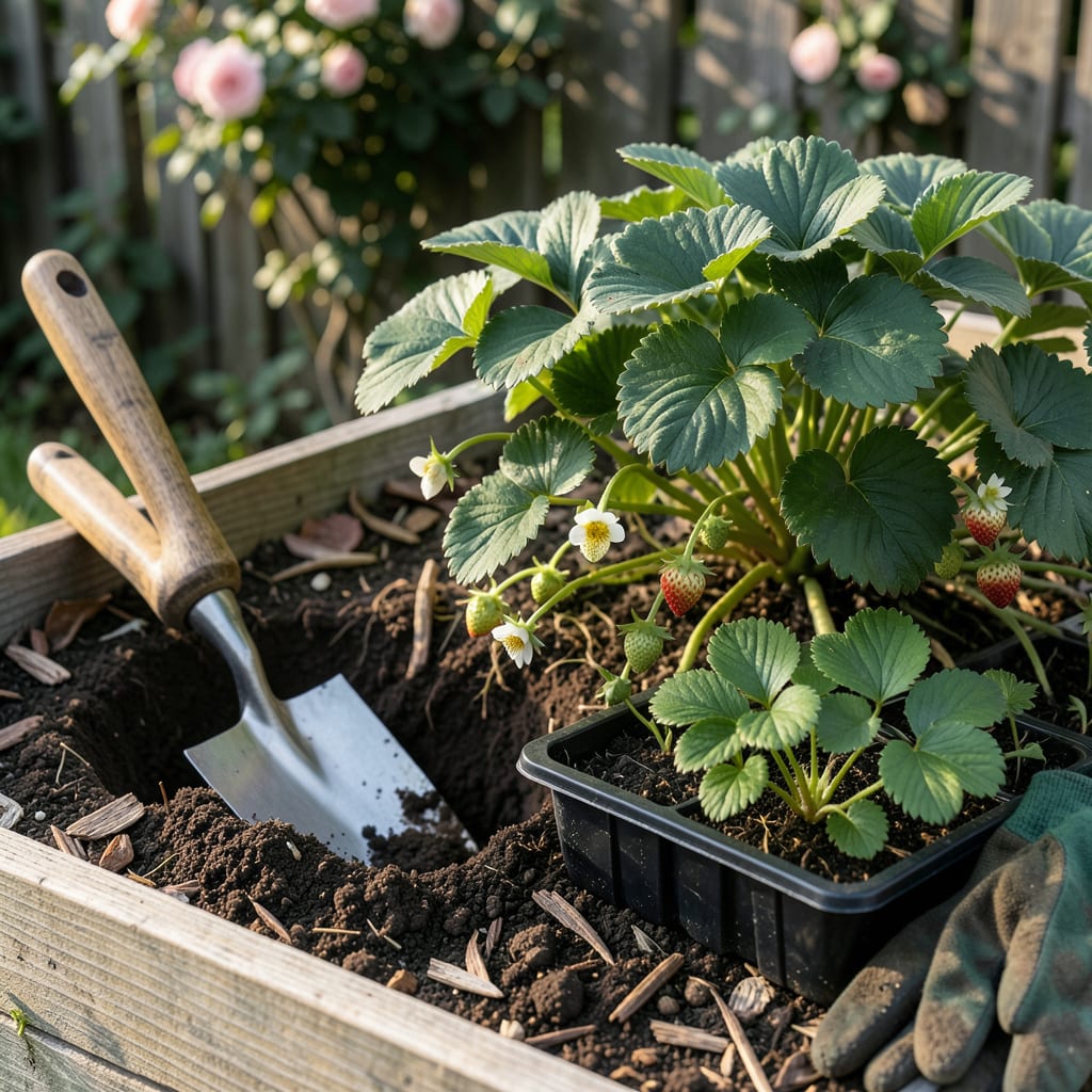 When to Plant Strawberries in California: Month by Month Guide for Juicy Harvests example with annotations