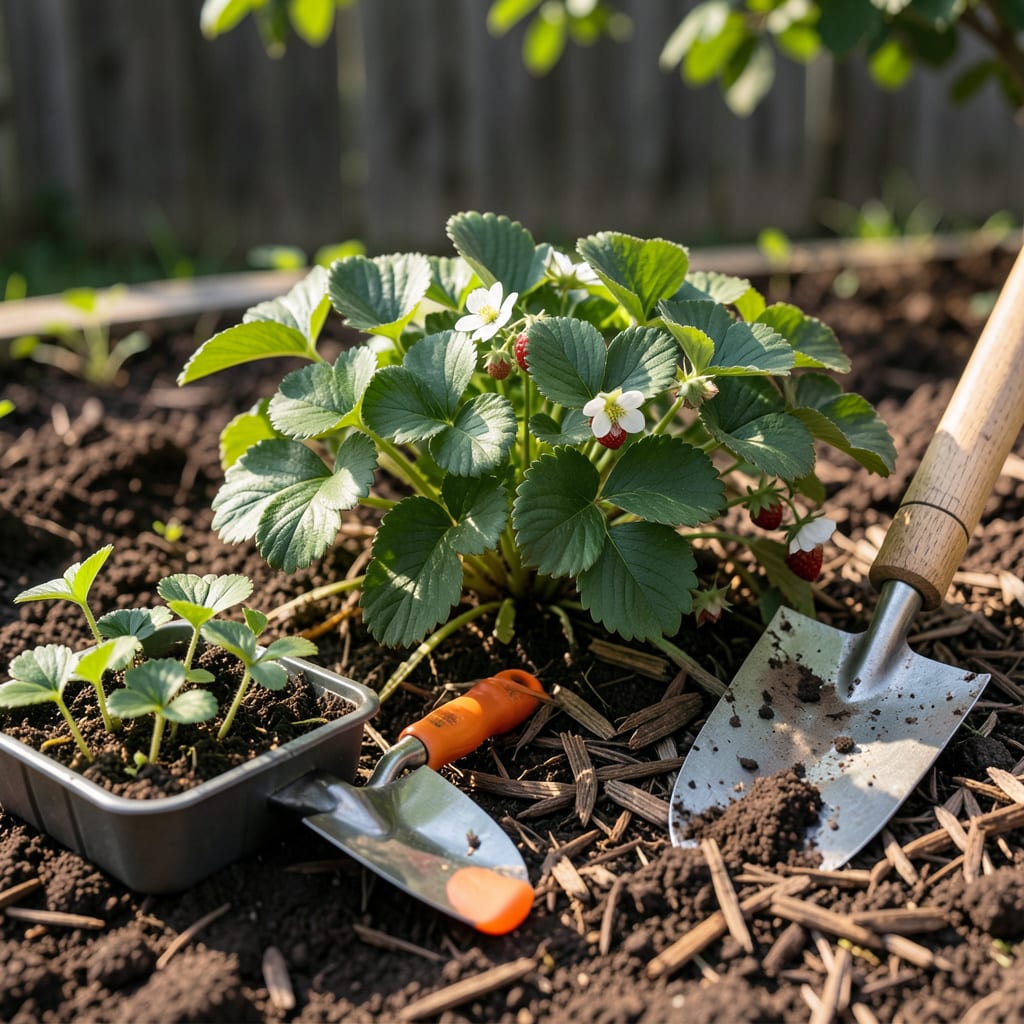When to Plant Strawberries in Maryland: Perfect Timing for Juicy Harvests illustration with key details