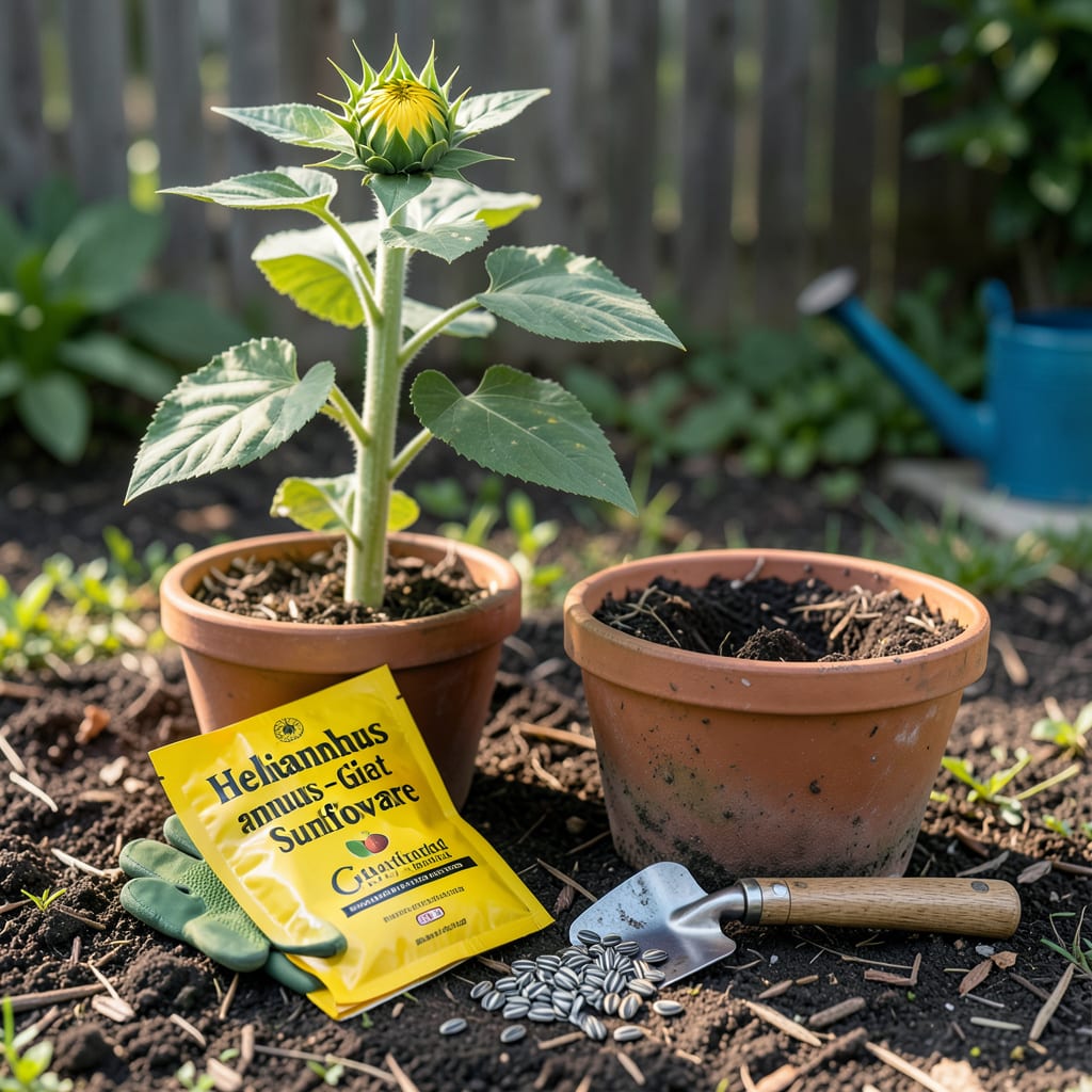 When to Plant Sunflower Seeds in Georgia: Piedmont vs Coastal Timing for Towering Stems example with annotations