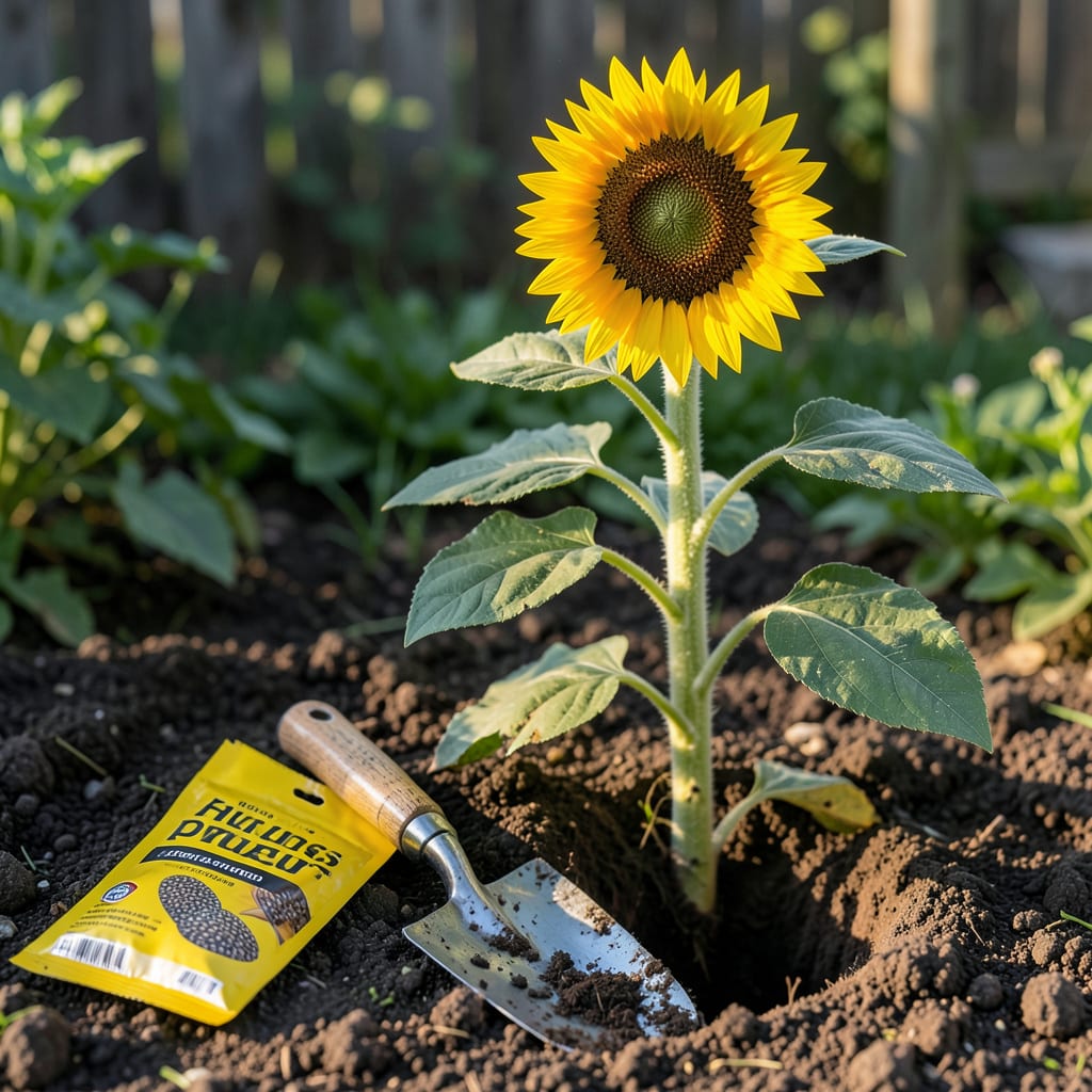 When to Plant Sunflowers in Arkansas: Perfect Timing for Giant Blooms example with annotations