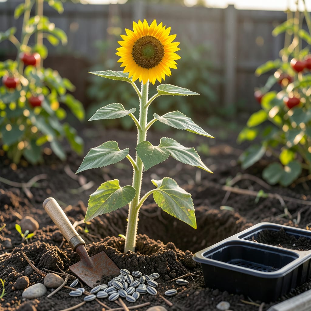 Visual representation of When to Plant Sunflowers in Indiana: Perfect Timing for Big Blooms