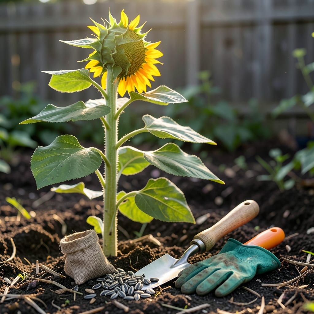 when to plant sunflowers in iowa illustration with key details