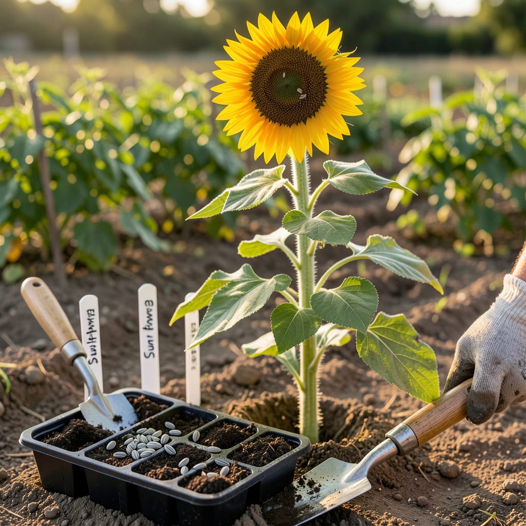 Visual representation of When to Plant Sunflowers in Oklahoma: Perfect Timing for Giant Blooms