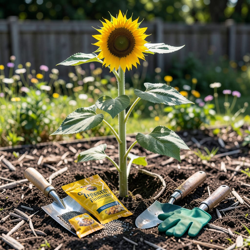 when to plant sunflowers in sc illustration with key details
