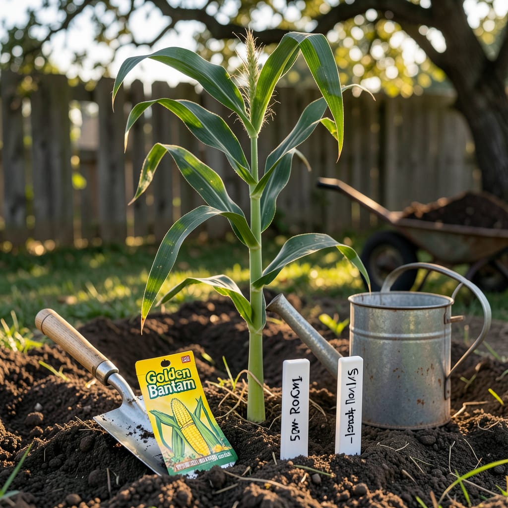 Visual representation of when to plant sweet corn in ohio