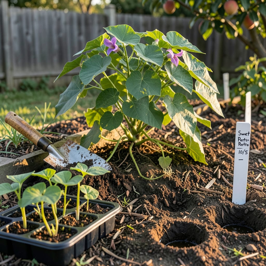 When to Plant Sweet Potatoes in Louisiana: Perfect Timing for Big Harvests illustration with key details
