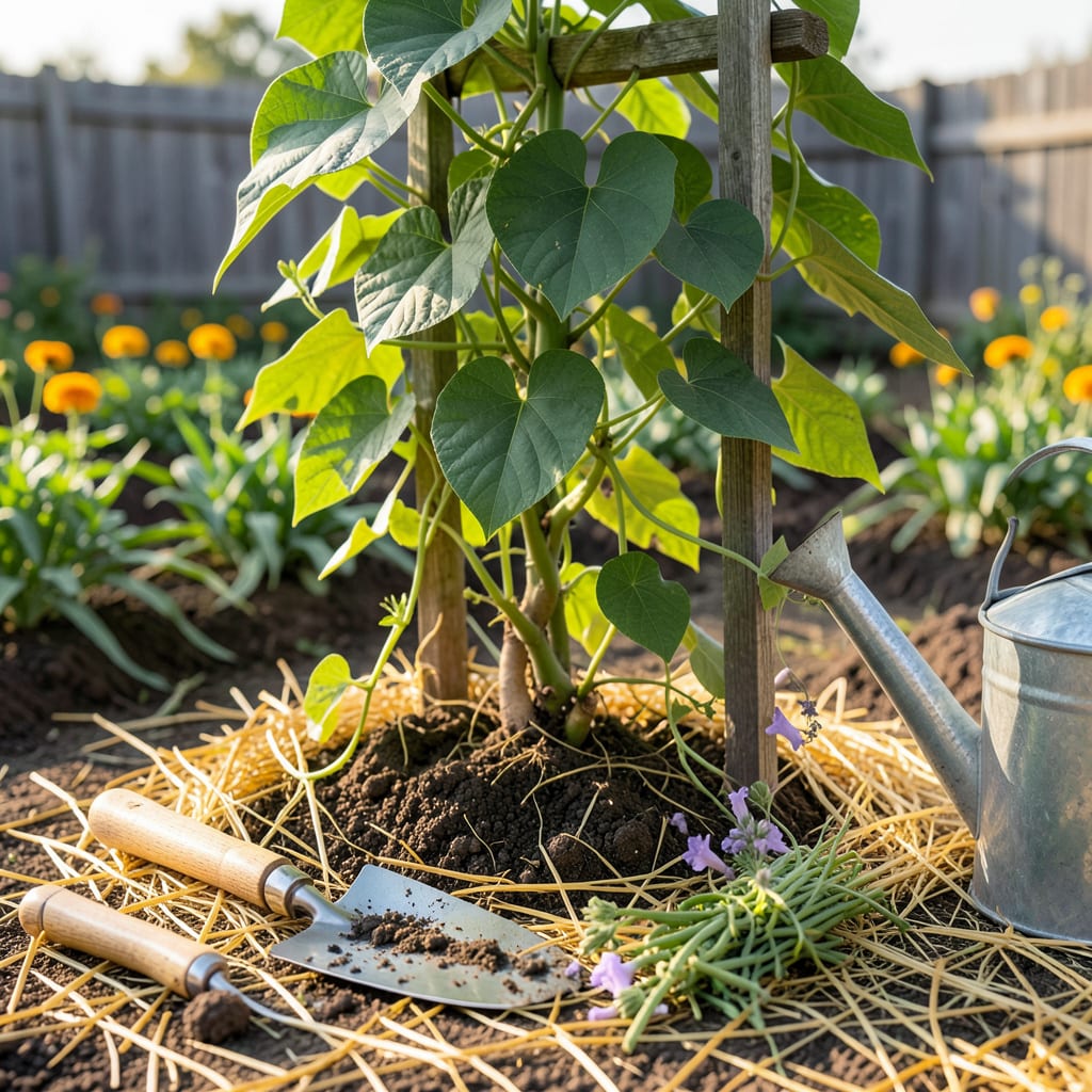when to plant sweet potatoes in tennessee example with annotations
