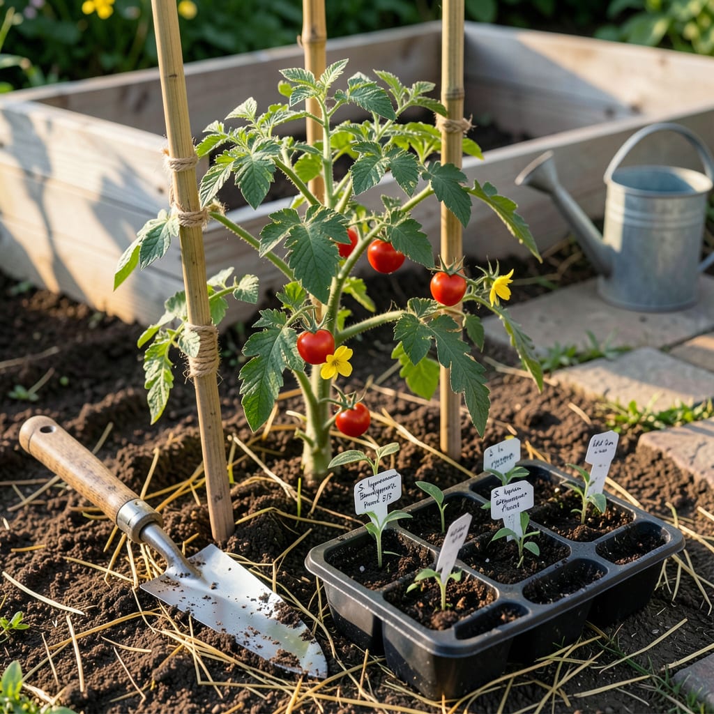 When to Plant Tomatoes in Minnesota: Perfect Timing for Big Harvests example with annotations