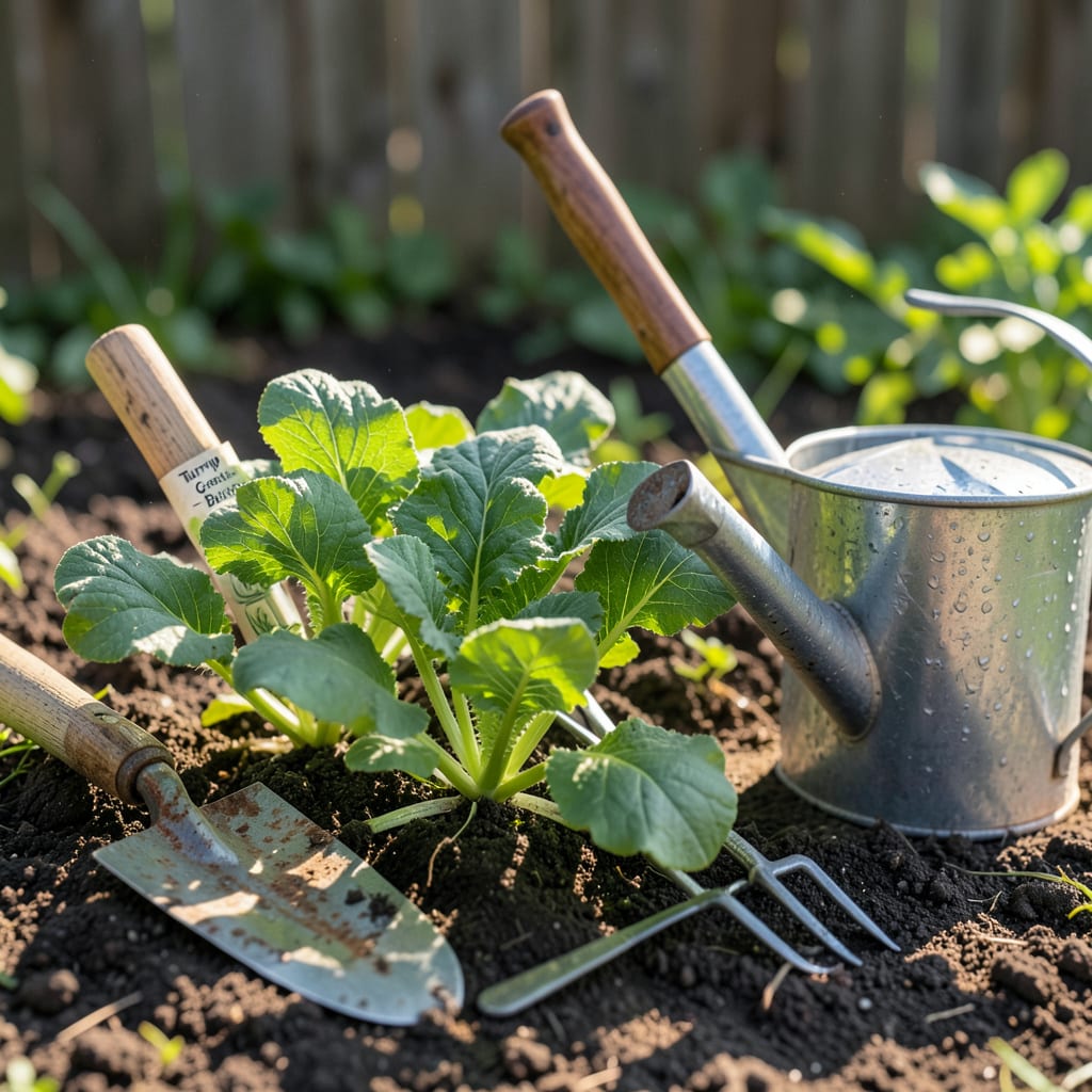 Visual representation of When to Plant Turnip Greens in Mississippi: Zone 8 Calendar for Tender Harvests