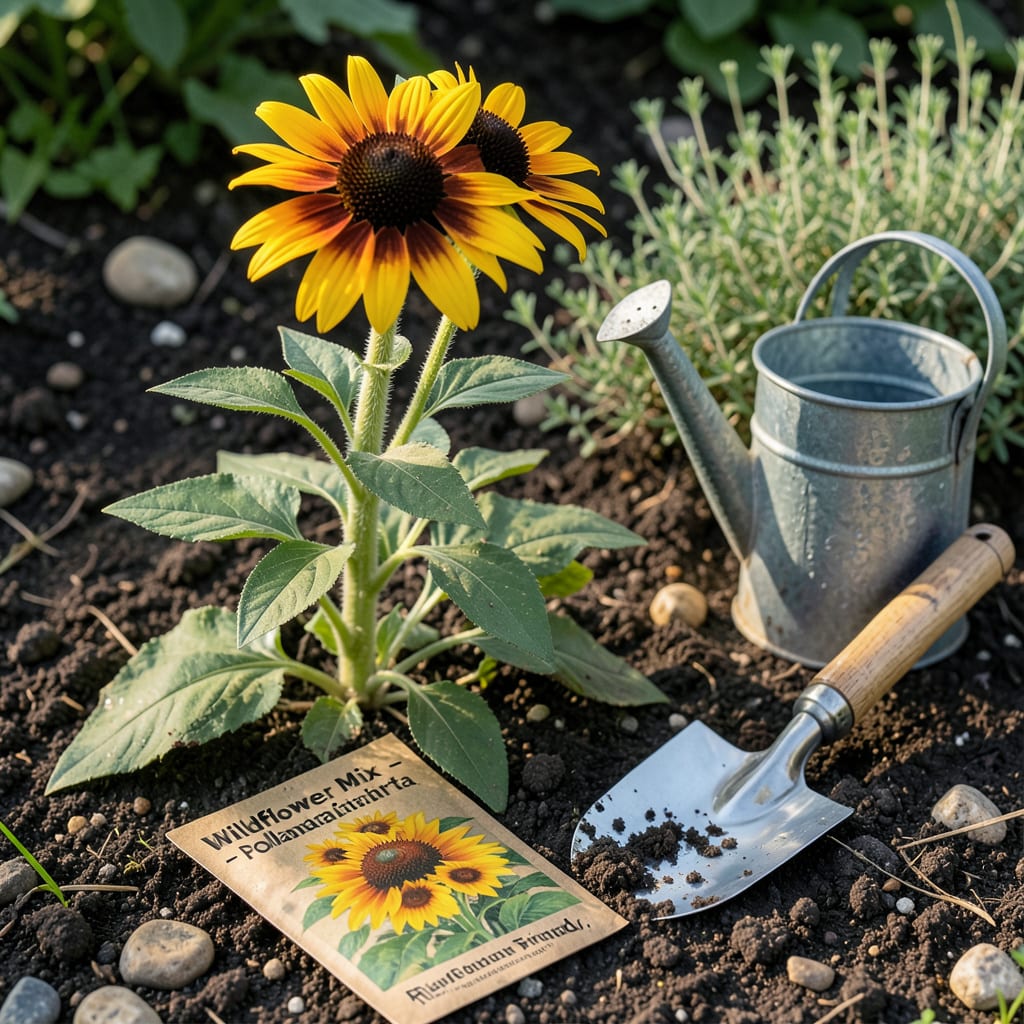 When to Plant Wildflower Seeds in NC: Piedmont vs Coastal Timing for Vibrant Blooms illustration with key details