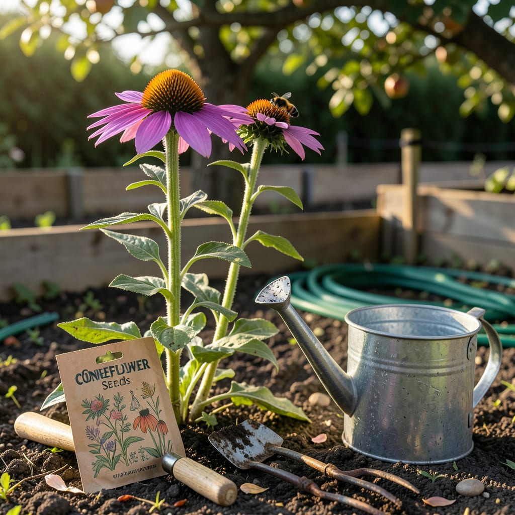 when to plant wildflower seeds in ny illustration with key details
