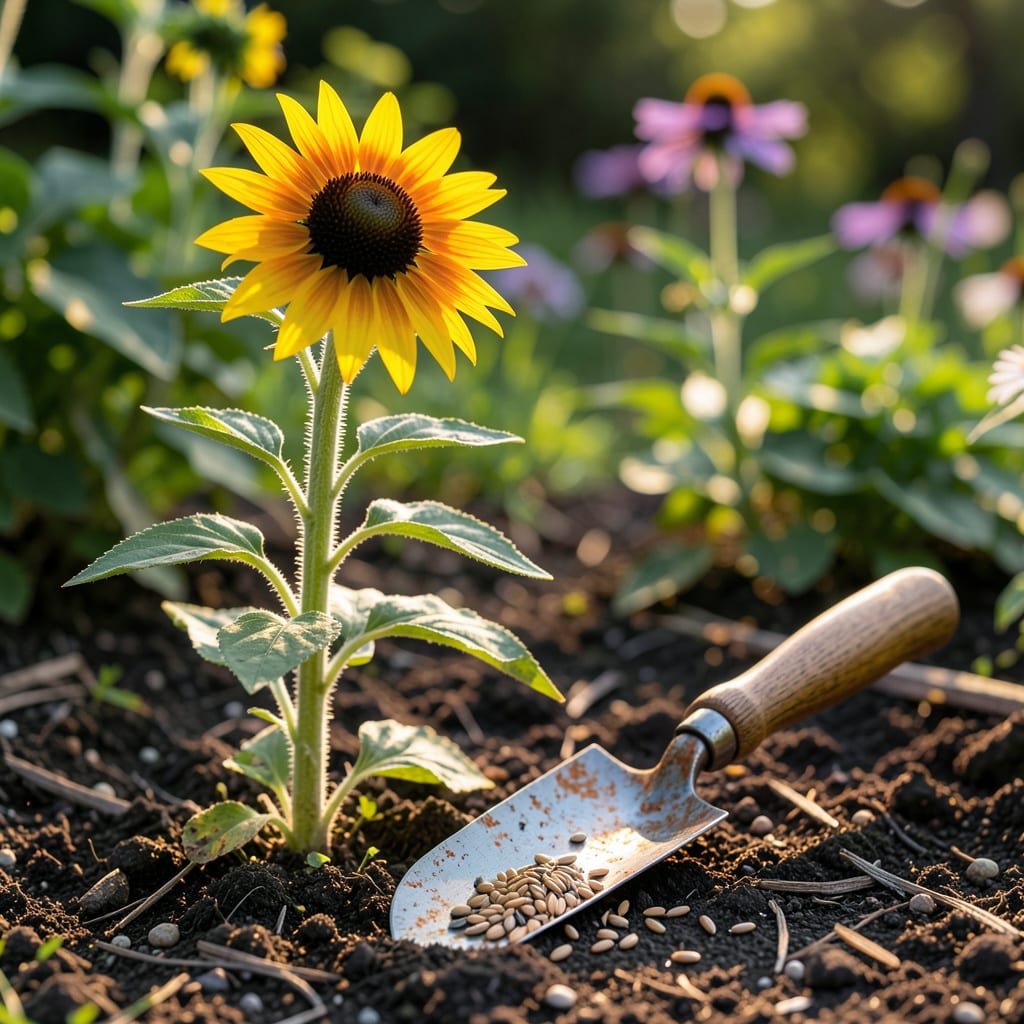 When to Plant Wildflower Seeds in Zone 8: Fall & Spring Windows for Vibrant Blooms example with annotations