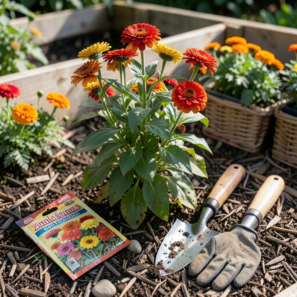 Visual representation of When to Plant Zinnias in Florida: Heat Loving Timing for Nonstop Color