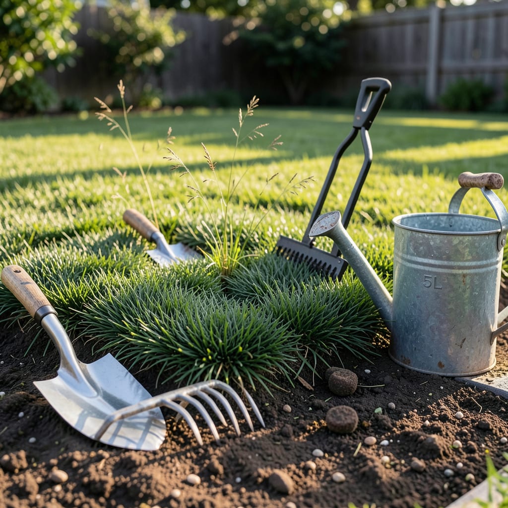 When to Plant Zoysia Grass in Texas: Perfect Timing for a Lush Lawn example with annotations