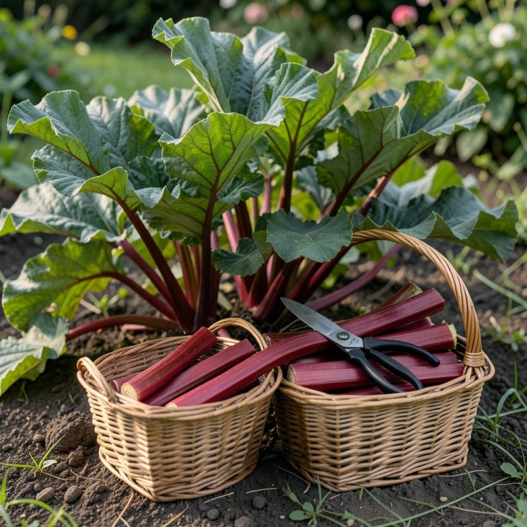 When to Stop Picking Rhubarb: Seasonal Signals to Protect Your Plant