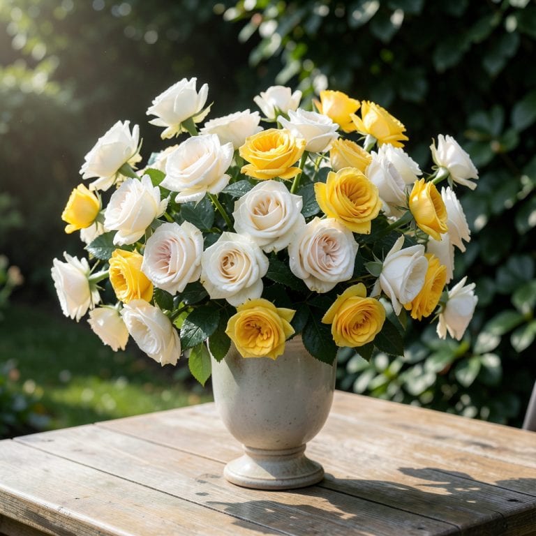 White and Yellow Rose: Dual-Color Blooms for Stunning Garden Displays White and Yellow Rose: Dual-Color Blooms for Stunning Garden Displays