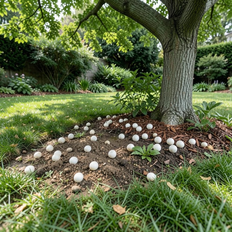 White Balls in Yard: Identifying and Eliminating Pest Infestations White Balls in Yard: Identifying and Eliminating Pest Infestations