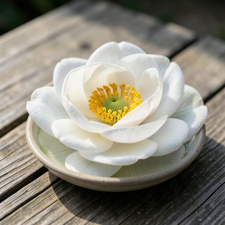White Camellia With Yellow Center: Elegant Bicolor Blooms for Shaded Gardens