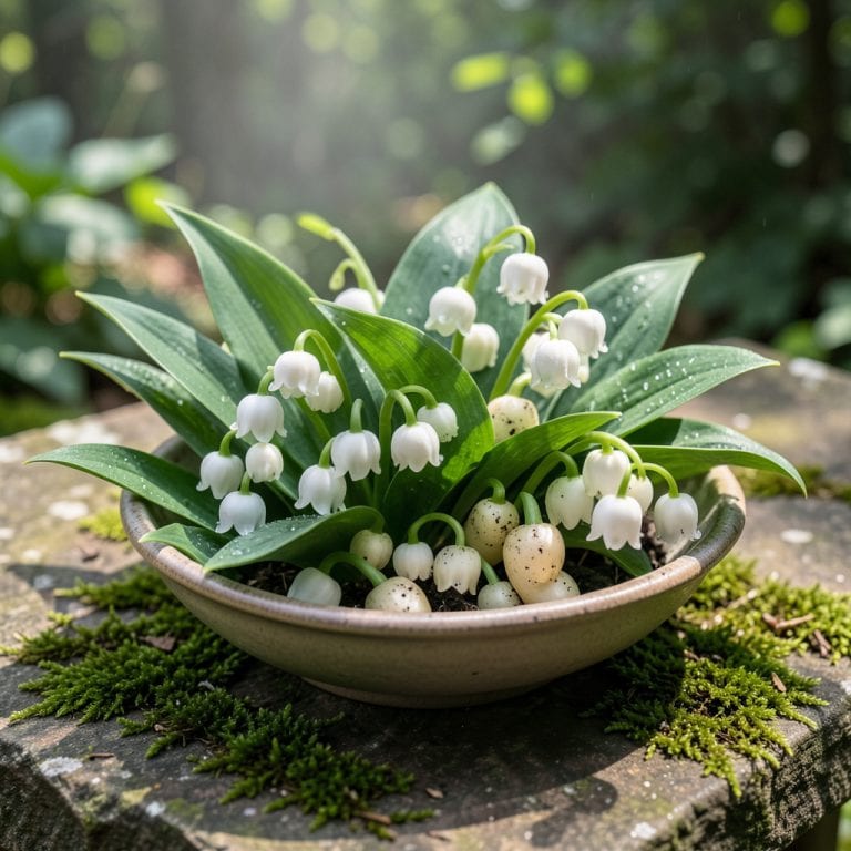 White Lily of the Valley: Fragrant Bell-Shaped Blooms for Shade Gardens White Lily of the Valley: Fragrant Bell-Shaped Blooms for Shade Gardens