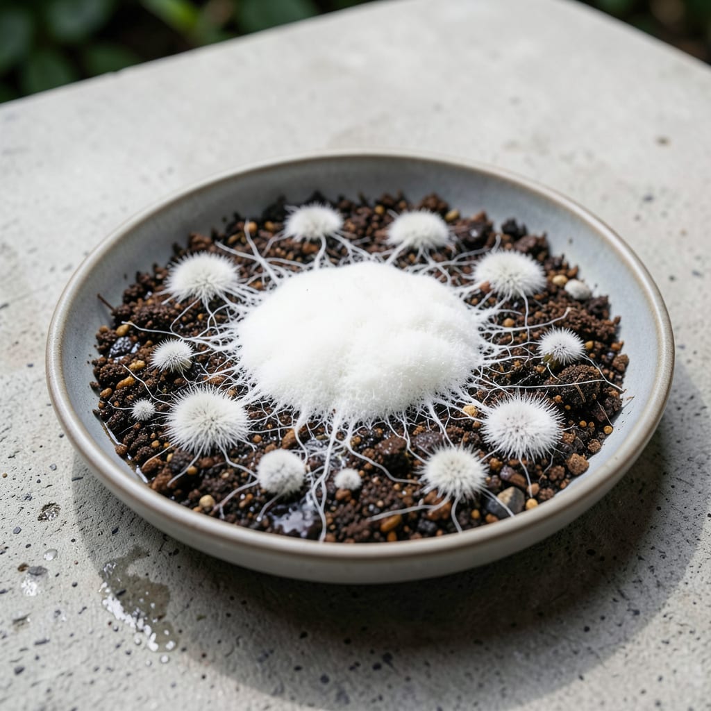 White Mold on Soil: Prevention and Natural Treatment for Healthy Plants illustration with key details