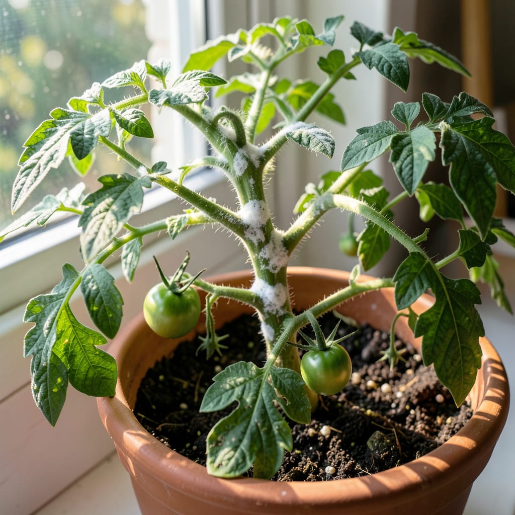 Complete White Mold On Tomato Plant Stem: Prevention And Organic Control Methods overview image