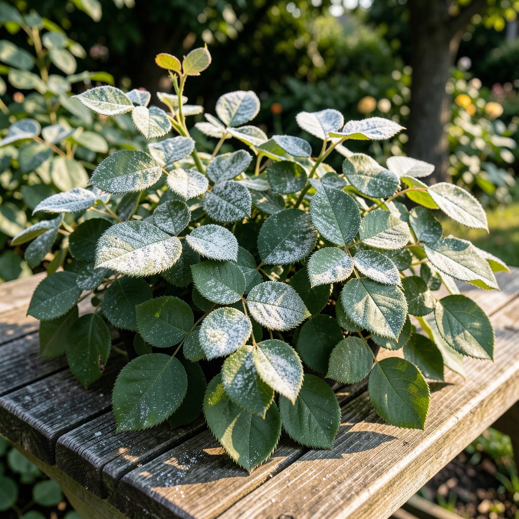 White On Rose Bush Leaves: Powdery Mildew Treatment And Prevention detailed visual guide