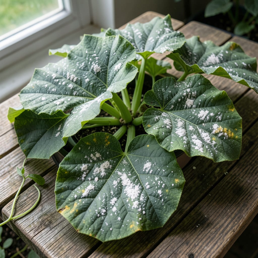 White Patches On Zucchini Leaves: Causes And Natural Treatment Solutions detailed visual guide