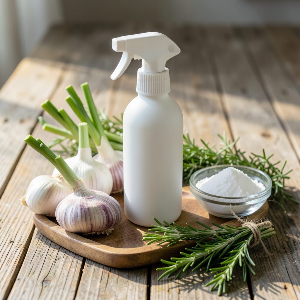 Comprehensive White Powdery Mildew Remedy: Baking Soda Spray Solution visual reference