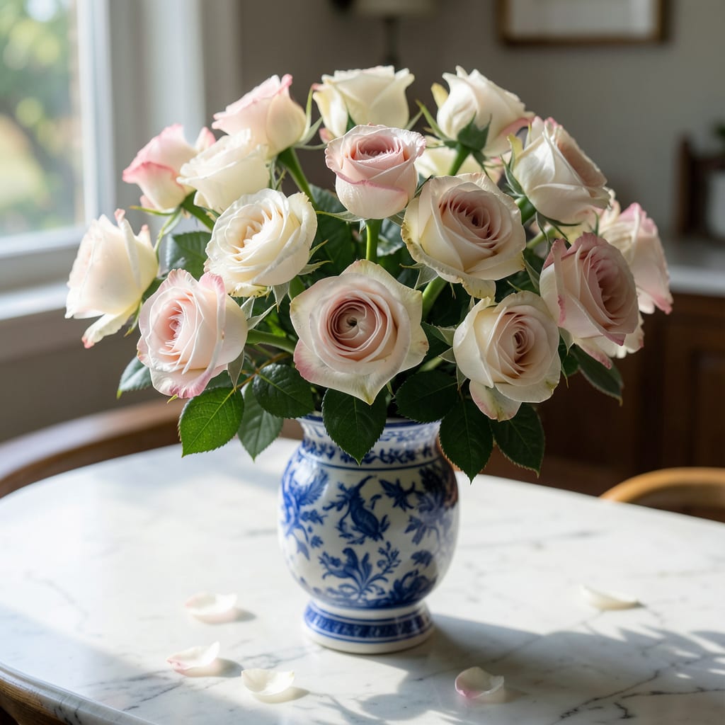 White Roses With Pink Tips: Elegant Bicolor Blooms for Garden Drama detailed visual guide