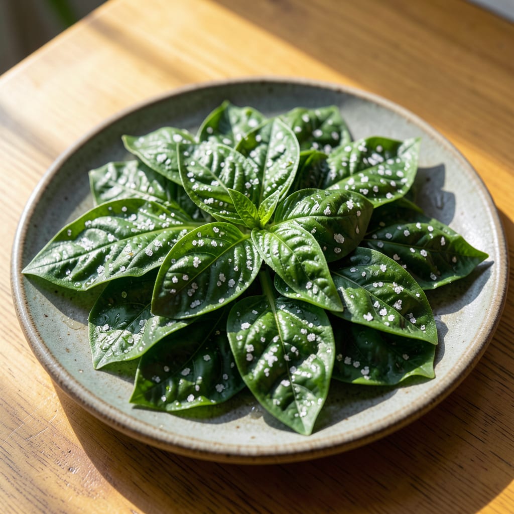 White Spots on Basil: Mineral Deficiency and Immediate Solutions detailed visual guide
