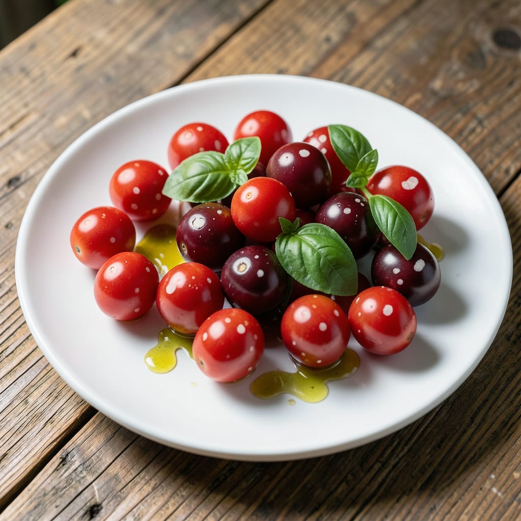 Visual representation of White Spots on Cherry Tomatoes: Soil pH Check for Healthy Foliage