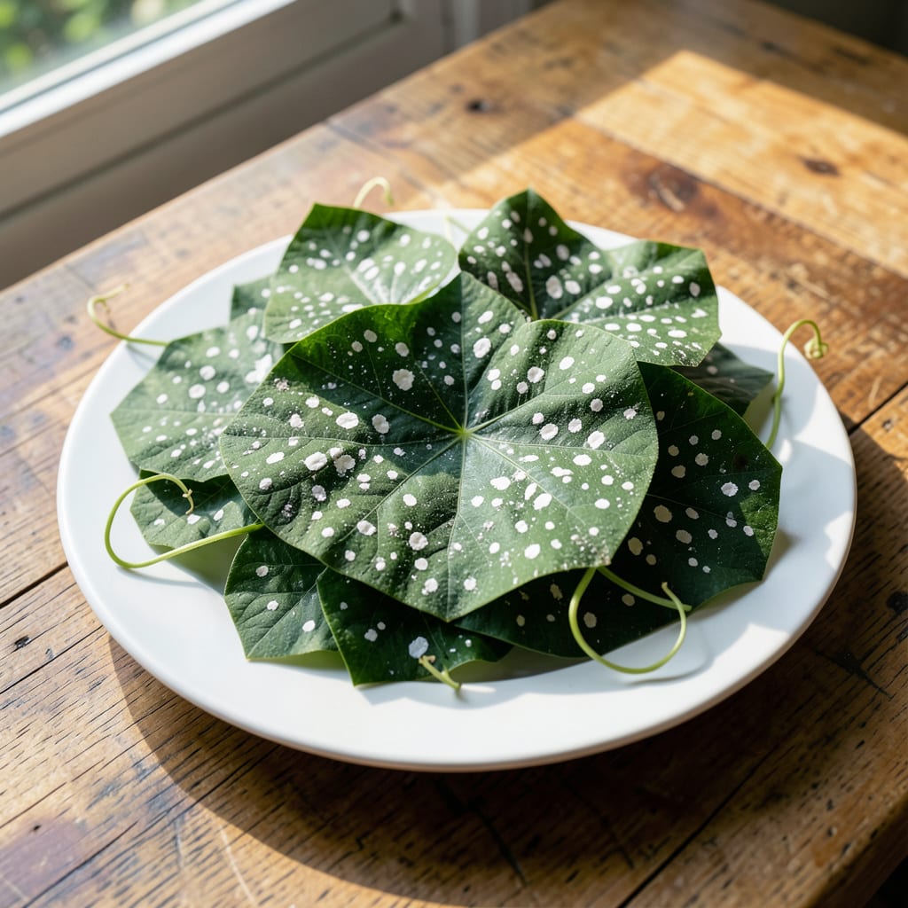White Spots on Morning Glory Leaves: Fungal Infections and Natural Solutions detailed visual guide