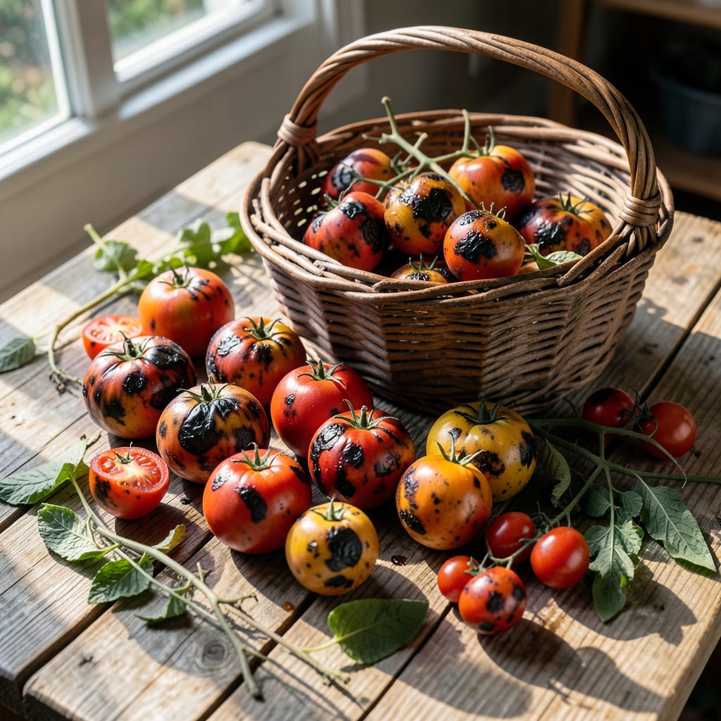Complete Why Are My Tomatoes Turning Black: Blossom End Rot Causes and Cures overview image