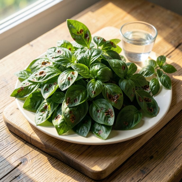 Why Does My Basil Have Brown Spots: Fungal Infections or Pest Damage