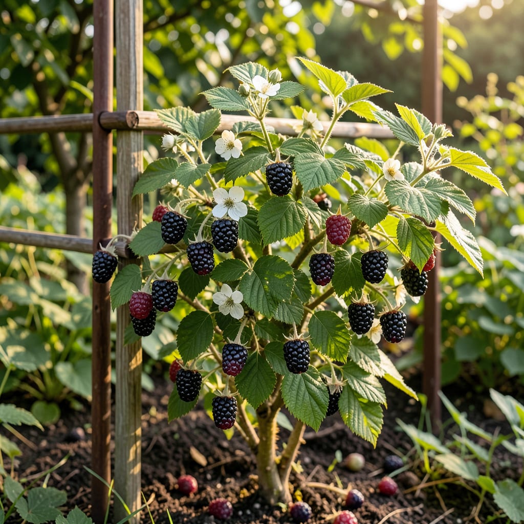 Visual representation of Wild Black Raspberry Bush: Field Tested Tips for Thriving Harvests