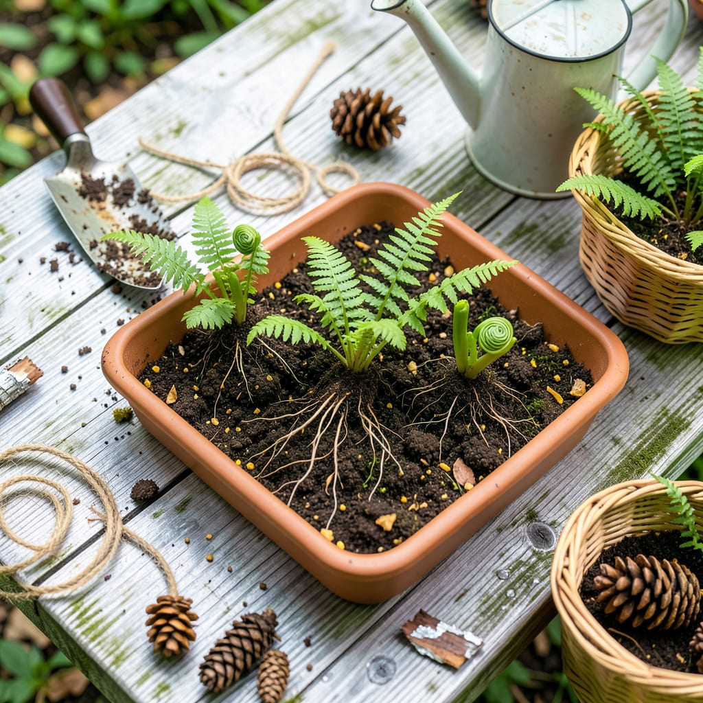 Wild Fern Transplanting: Foolproof Guide for Thriving Greenery detailed visual guide