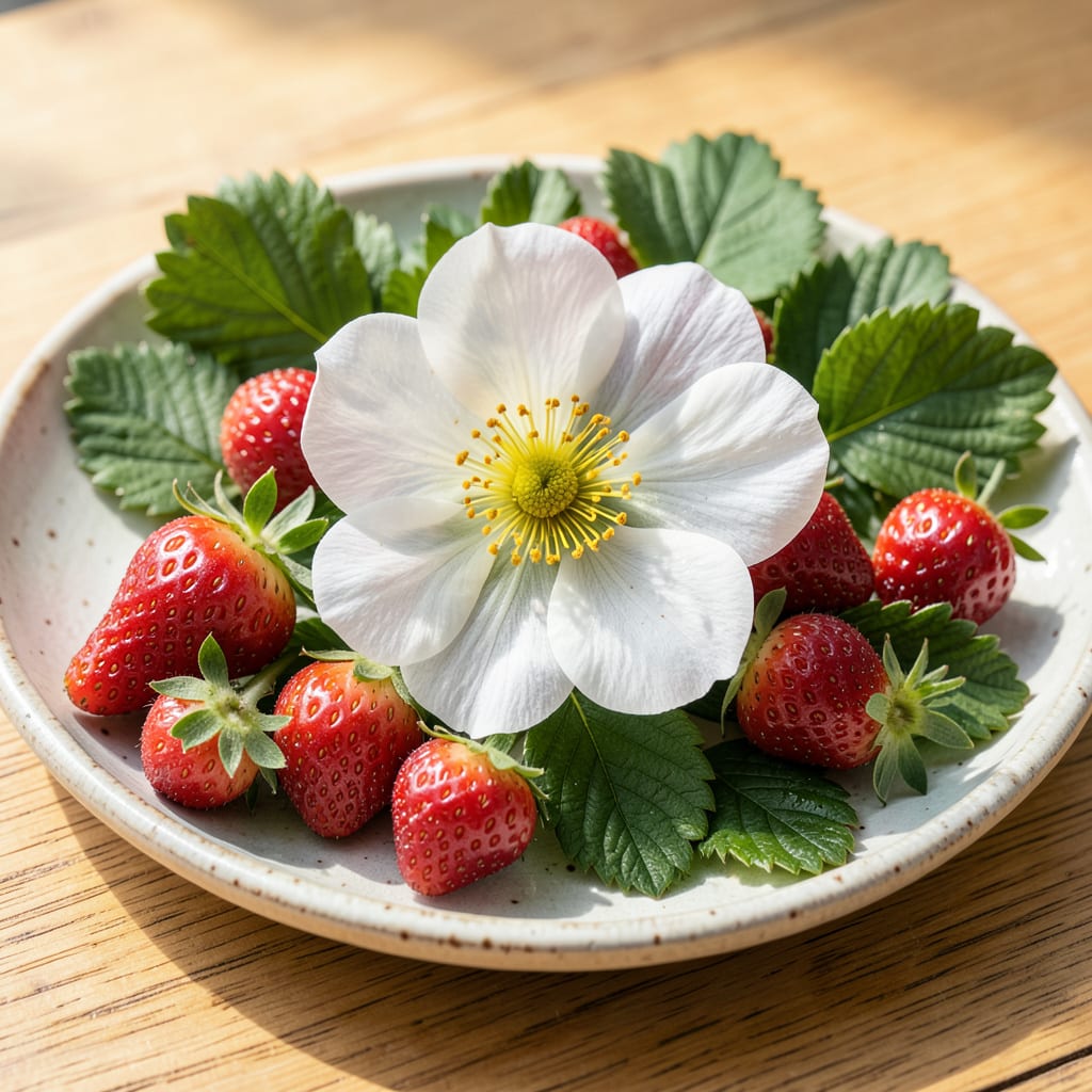 Wild Strawberry Yellow Flower: Identifying Edible Blooms for Your Garden detailed visual guide