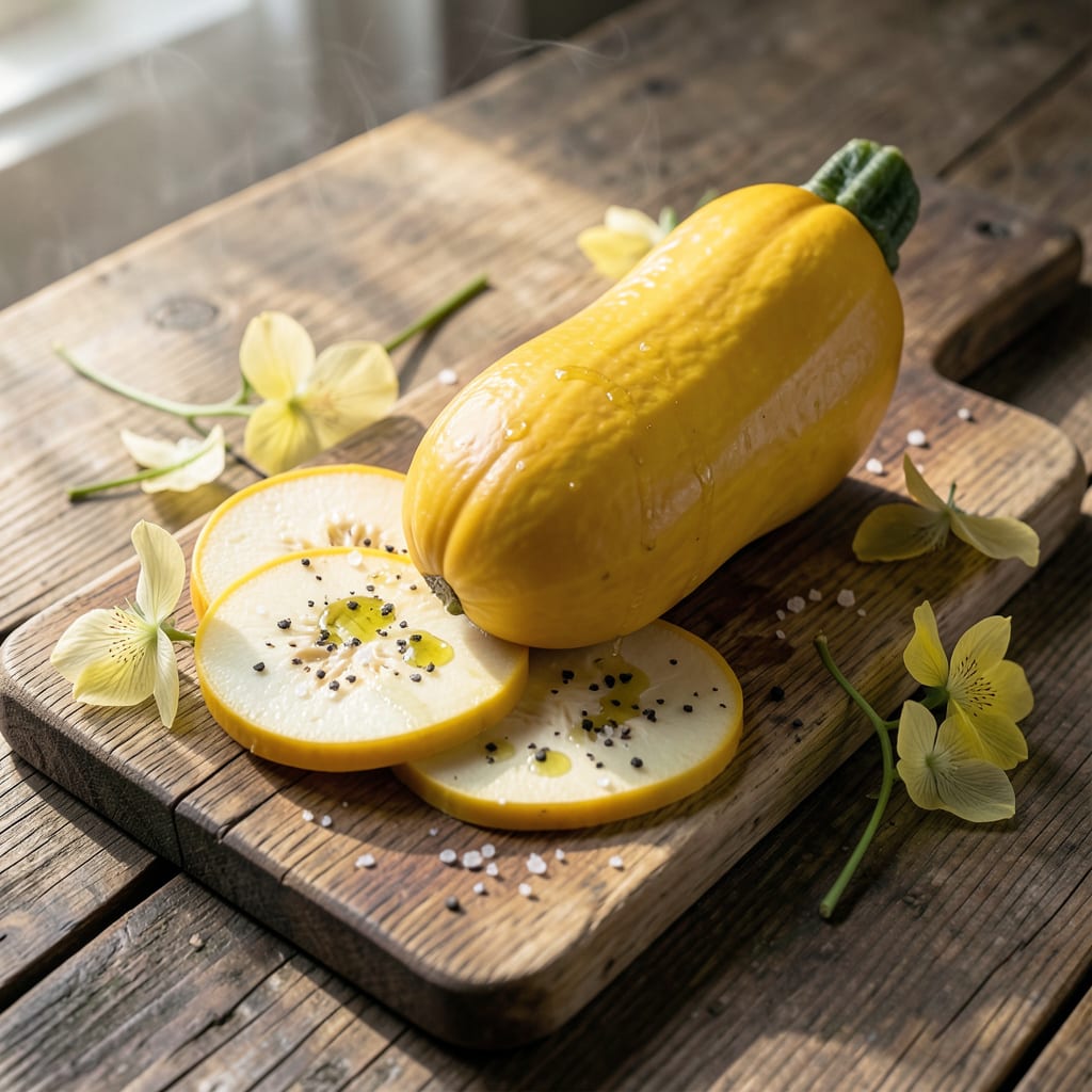 Visual representation of Yellow Crooked Neck Squash: Field Tested Harvest Tips for Gardeners
