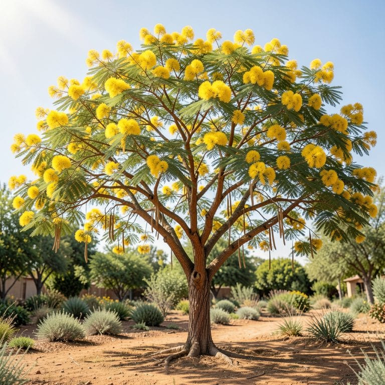 Yellow Flowering Acacia Tree: Fragrant Golden Blooms for Warm Climates