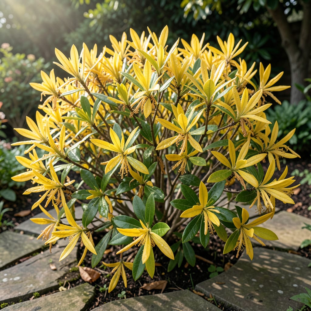 Visual representation of Yellow Leaves On Daphne Bush: Causes And Plant Revival Guide