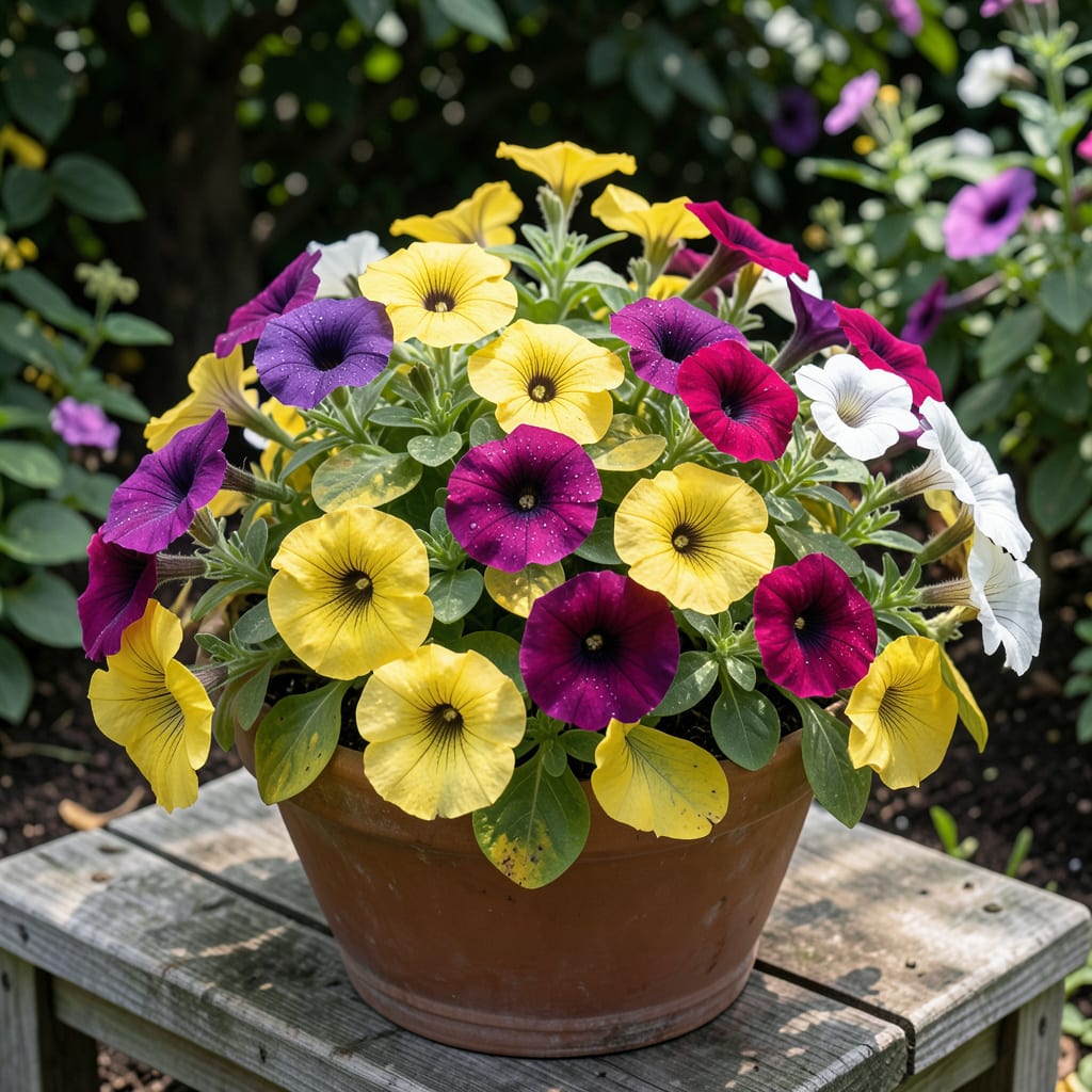 Visual representation of Yellow Leaves on Petunia Plants: Diagnosis and Organic Revival Steps