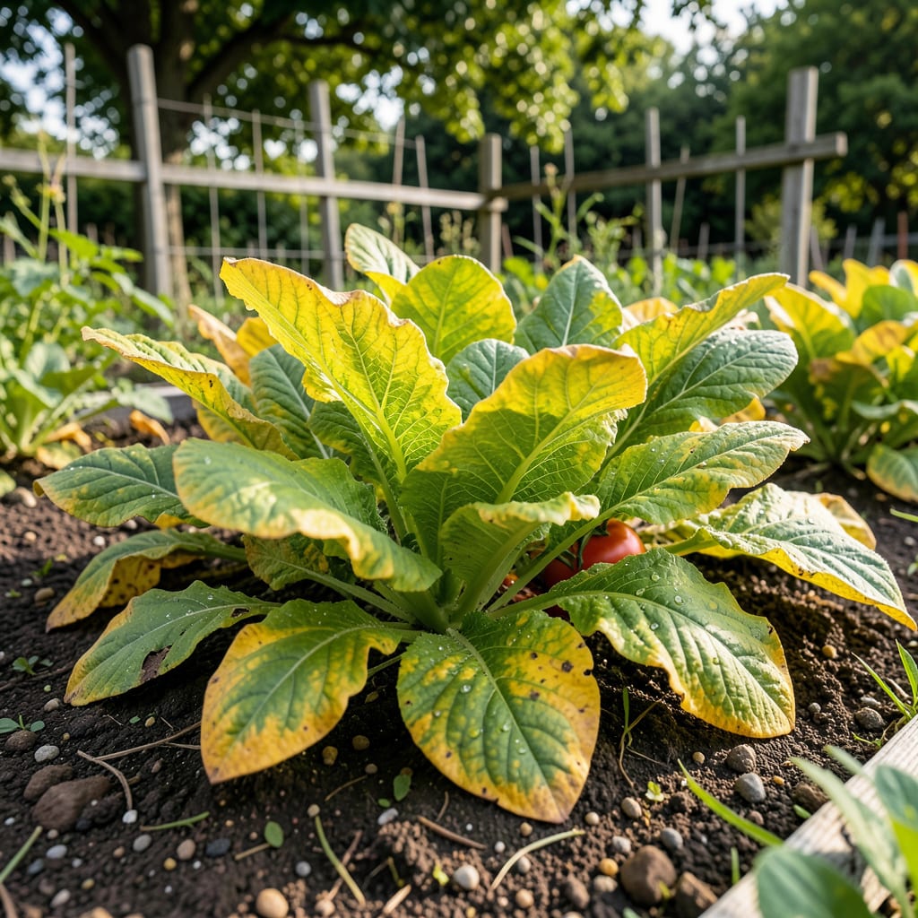 Yellow Leaves On Vegetable Plants: Nutrient Imbalance And Soil pH Fixes illustration with key details