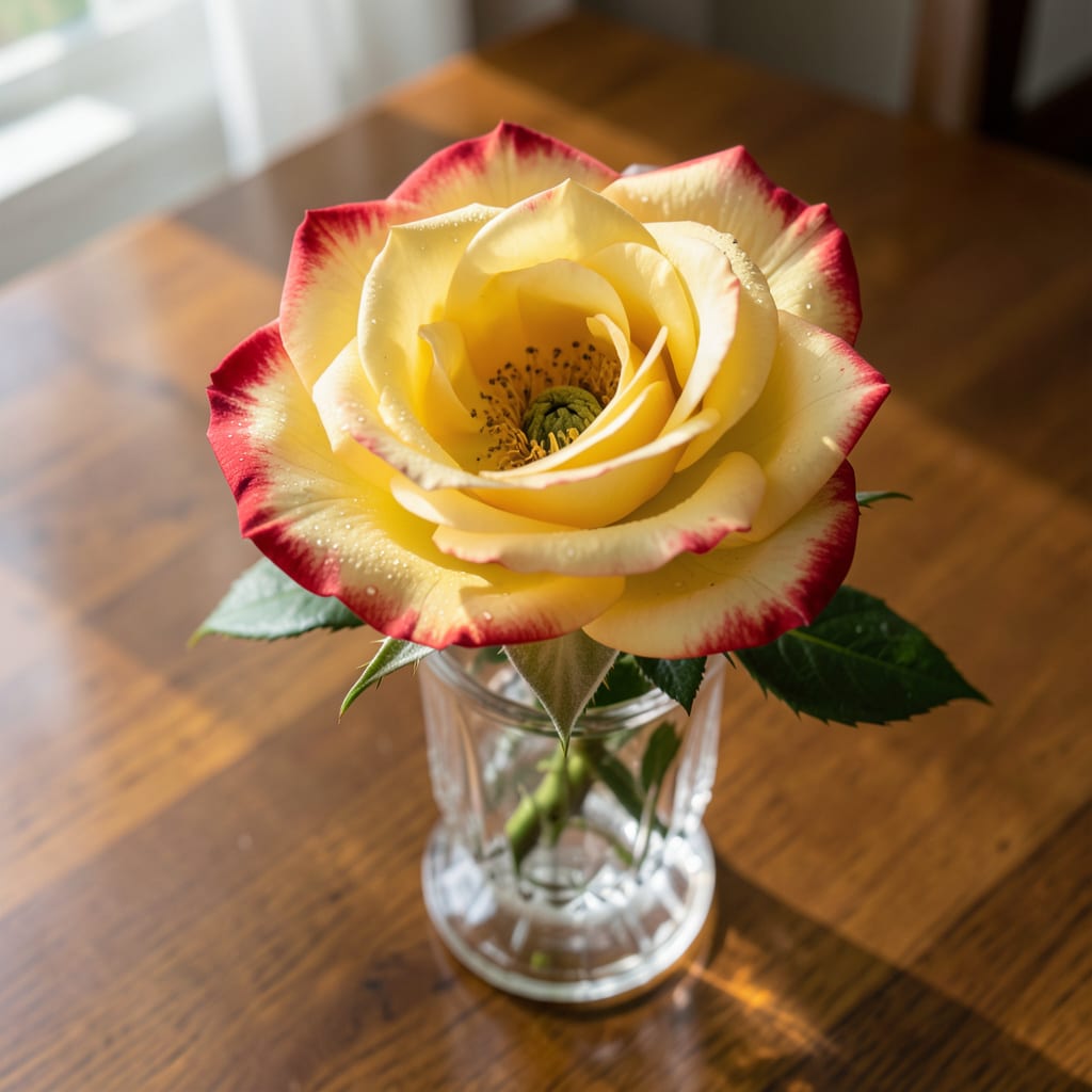 Comprehensive Yellow Rose With Red Tips: Growing Guide for Striking Garden Contrast visual reference