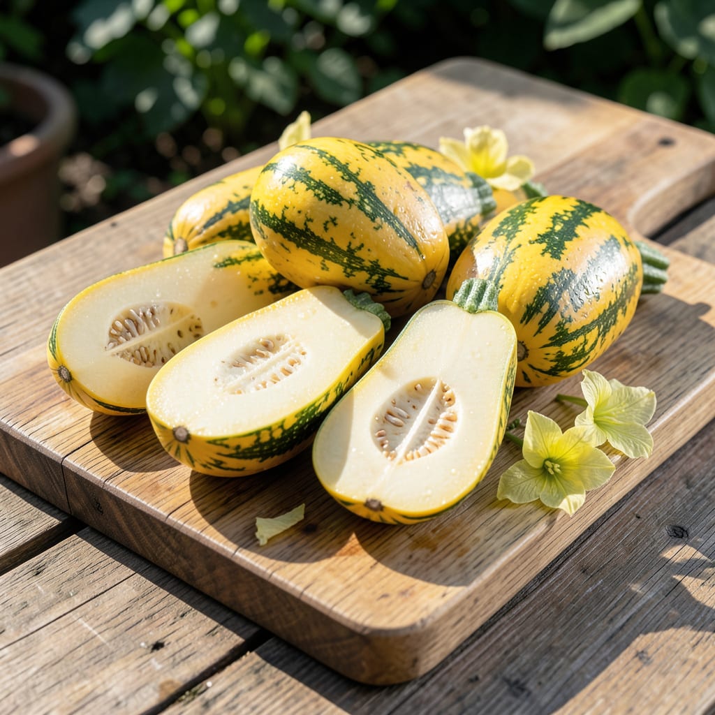 Yellow Squash With Green Spots: Identifying Causes and Organic Solutions example with annotations