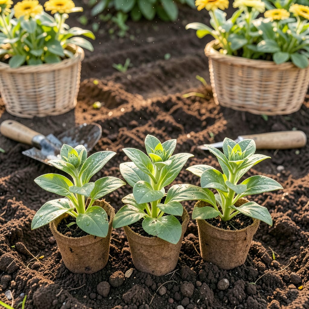 Zinnias Transplanting Guide: Foolproof Steps for Vibrant Blooms detailed visual guide