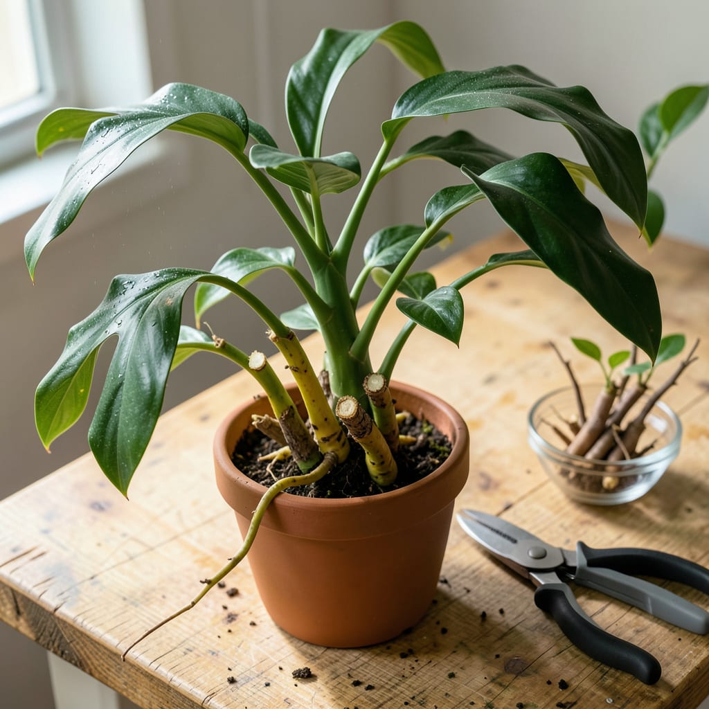 Visual representation of ZZ Plant Pruning: The Foolproof Guide for Thicker, Healthier Growth